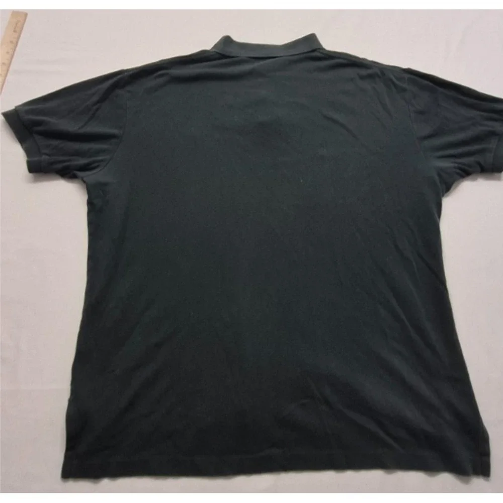Polo Ralph‎ Lauren men's dark green short sleeve polo shirt LG 100% Cotton